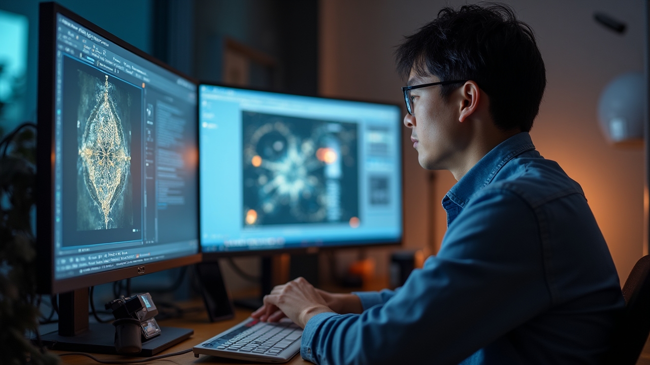 Коллаборация художника с AI-системами